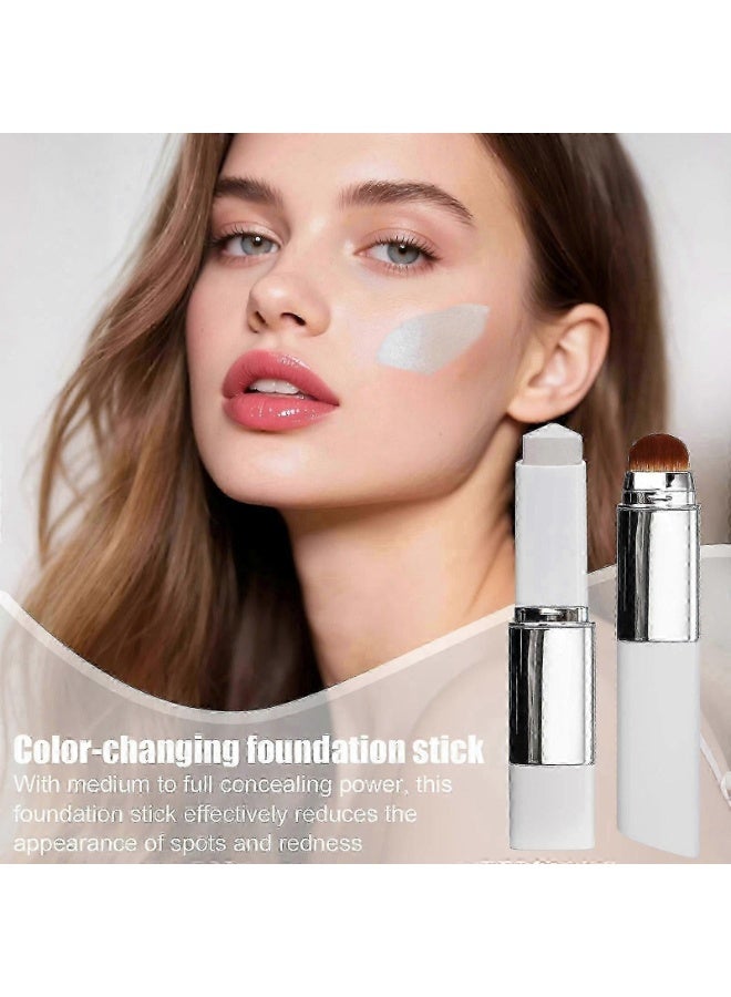 ELROEL Blanc Cover Cream Stick V White Foundation Medium 13g - Image 5